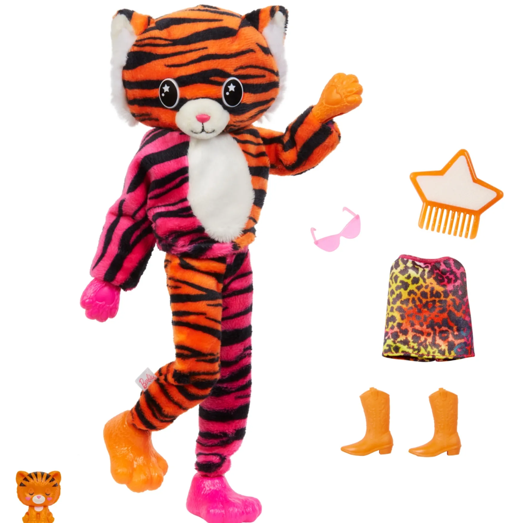 Barbie Cutie Reveal Jungle Series Tijger