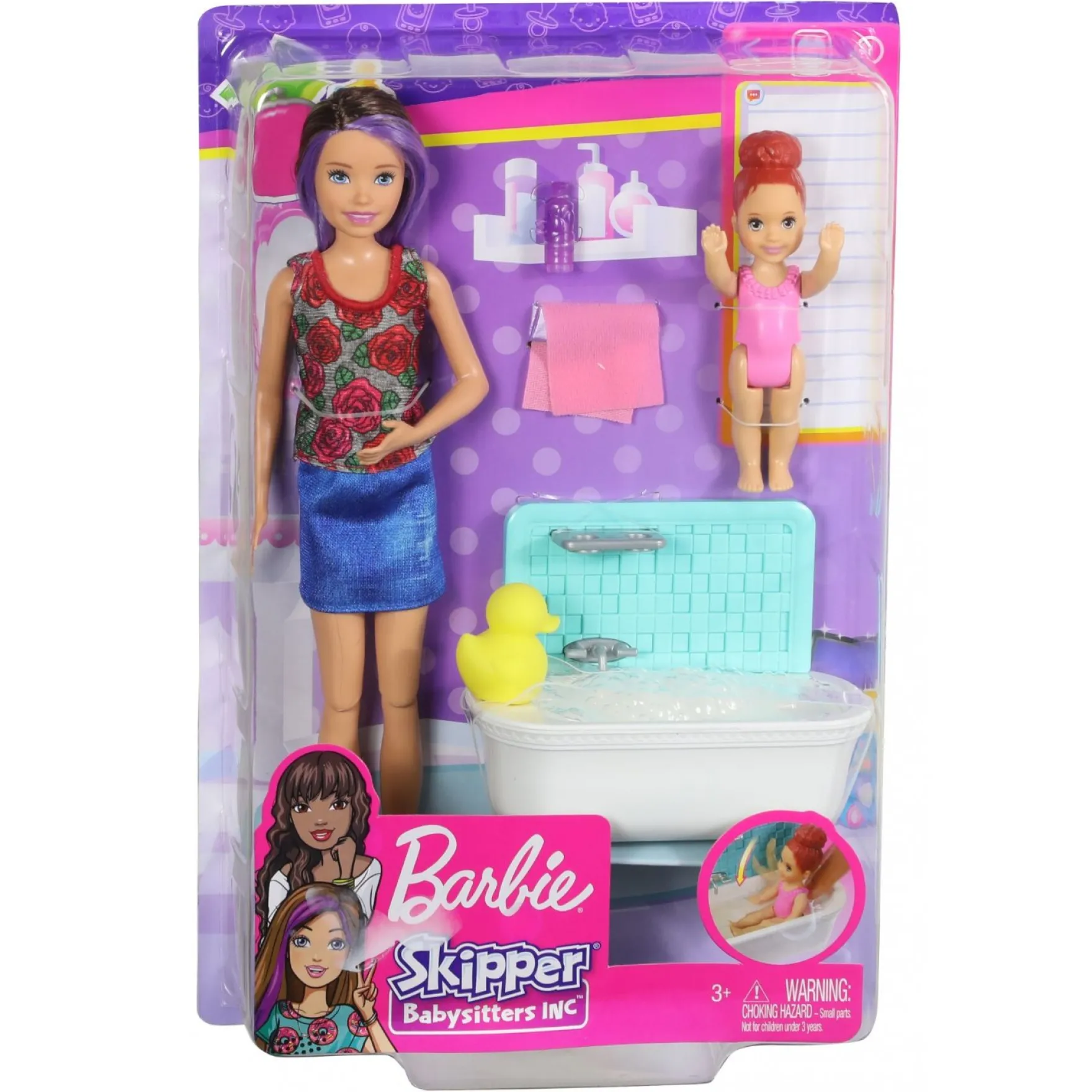 Barbie Family Babysitters Speelset Assorti
