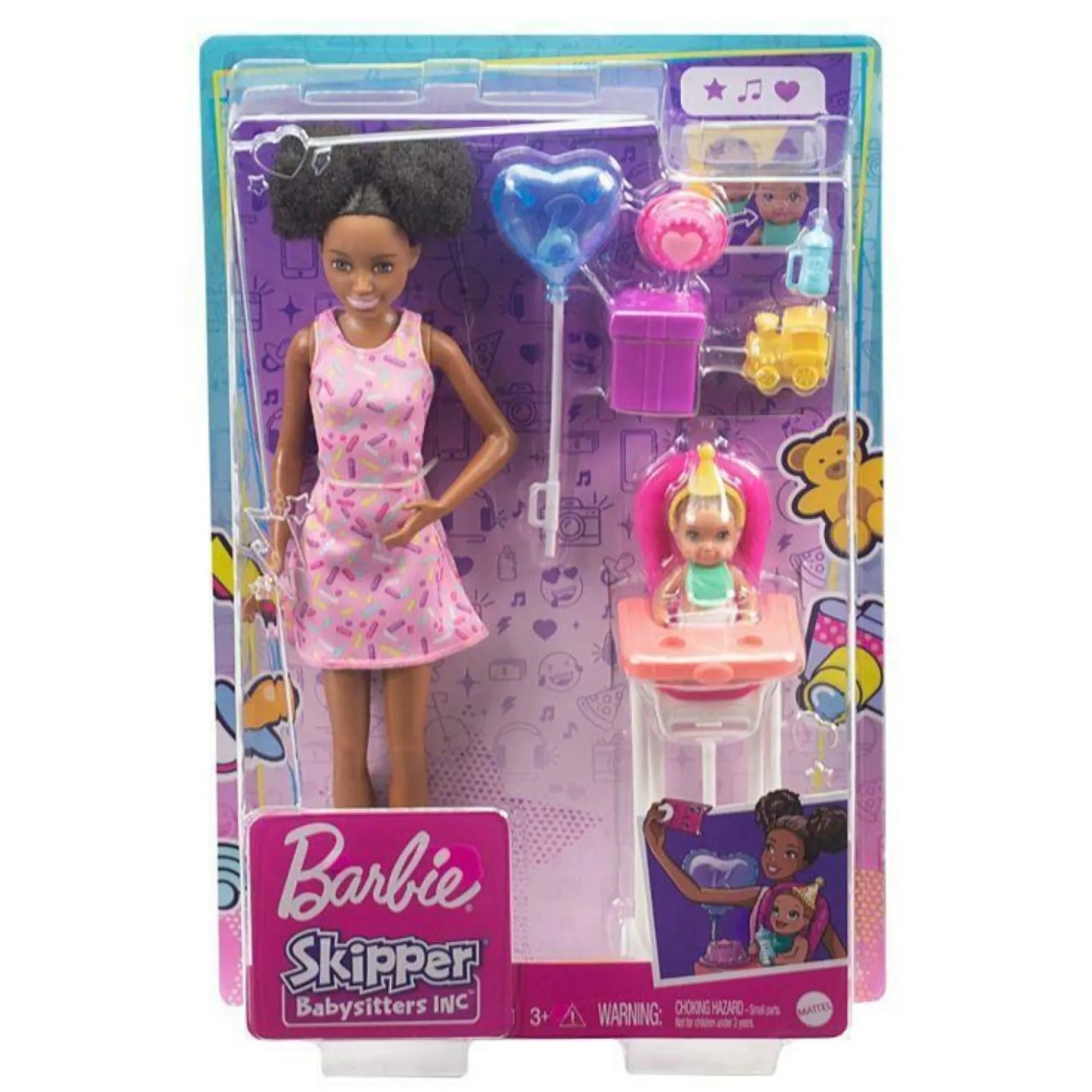 Barbie Family Babysitters Speelset Assorti