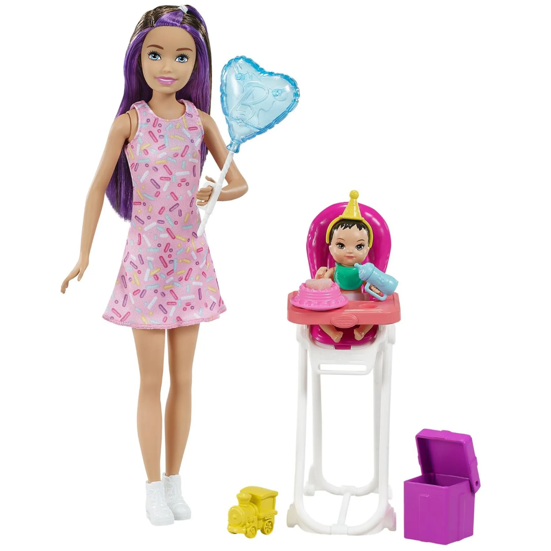 Barbie Family Babysitters Speelset Assorti