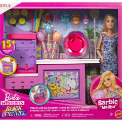 Barbie family cotton candy & game playset