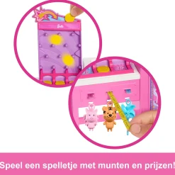 Barbie family cotton candy & game playset