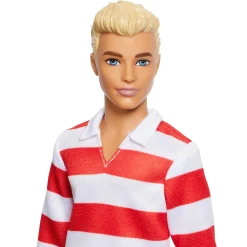 Barbie Fashionista Ken Red And White Stripe