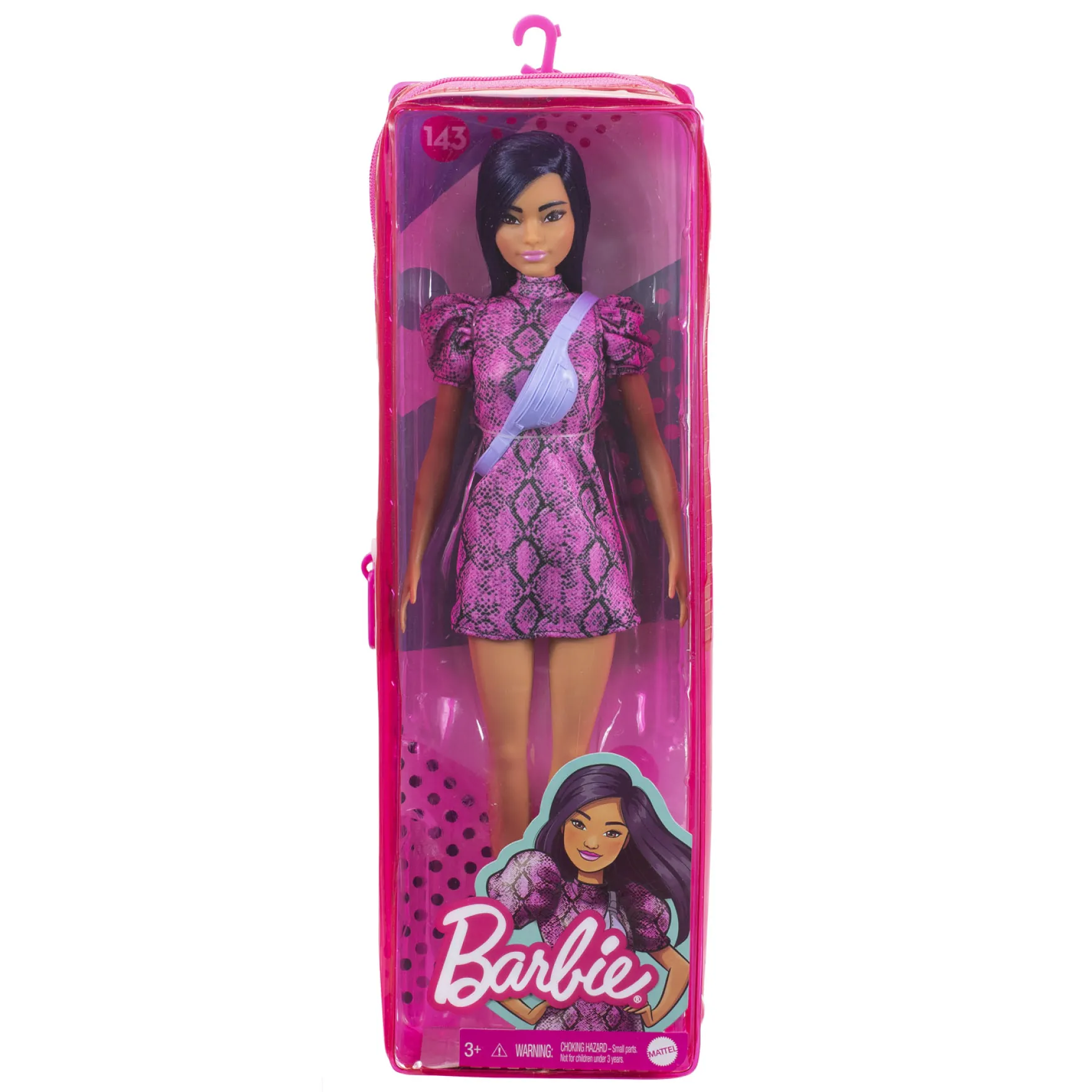 Barbie Fashionista Pop Roze En Zwart Jurkje
