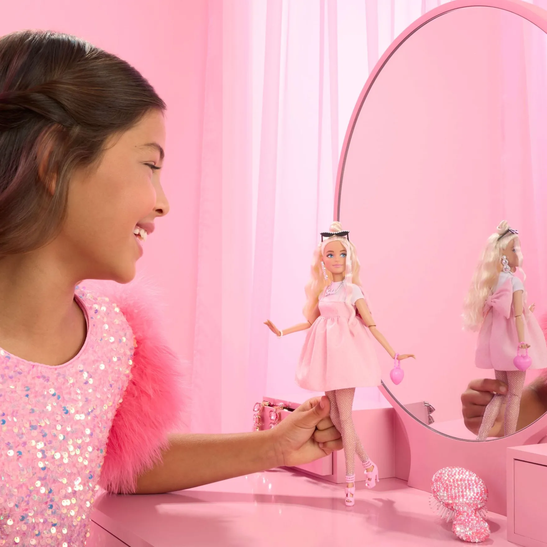 Barbie Fashionsta pop deluxe blond haar