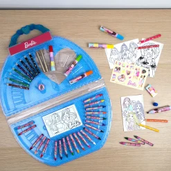 Barbie Kleurkoffer 51-delig