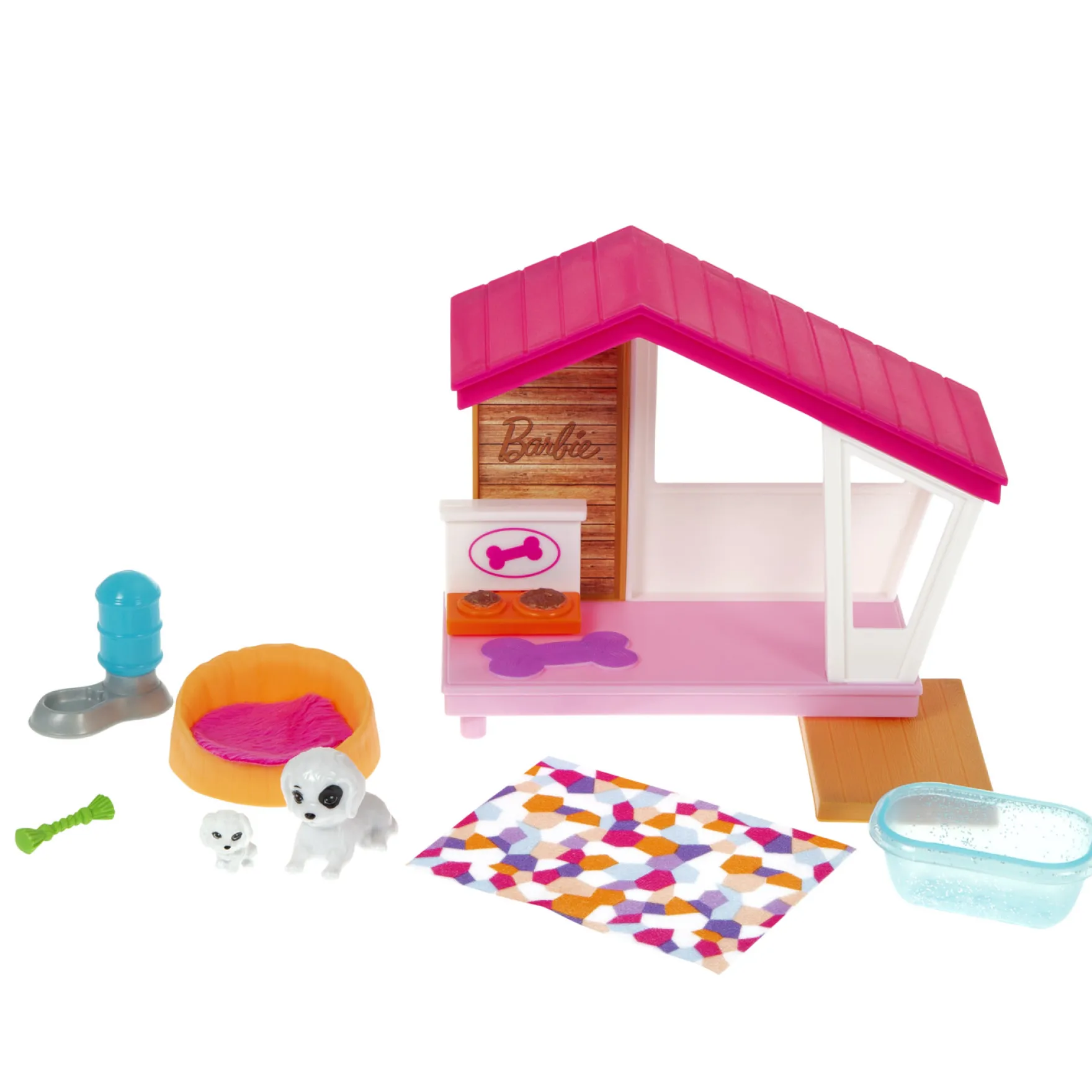 Barbie Mini Playset Hondenhuis Met Hondje