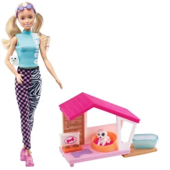 Barbie Mini Playset Hondenhuis Met Hondje
