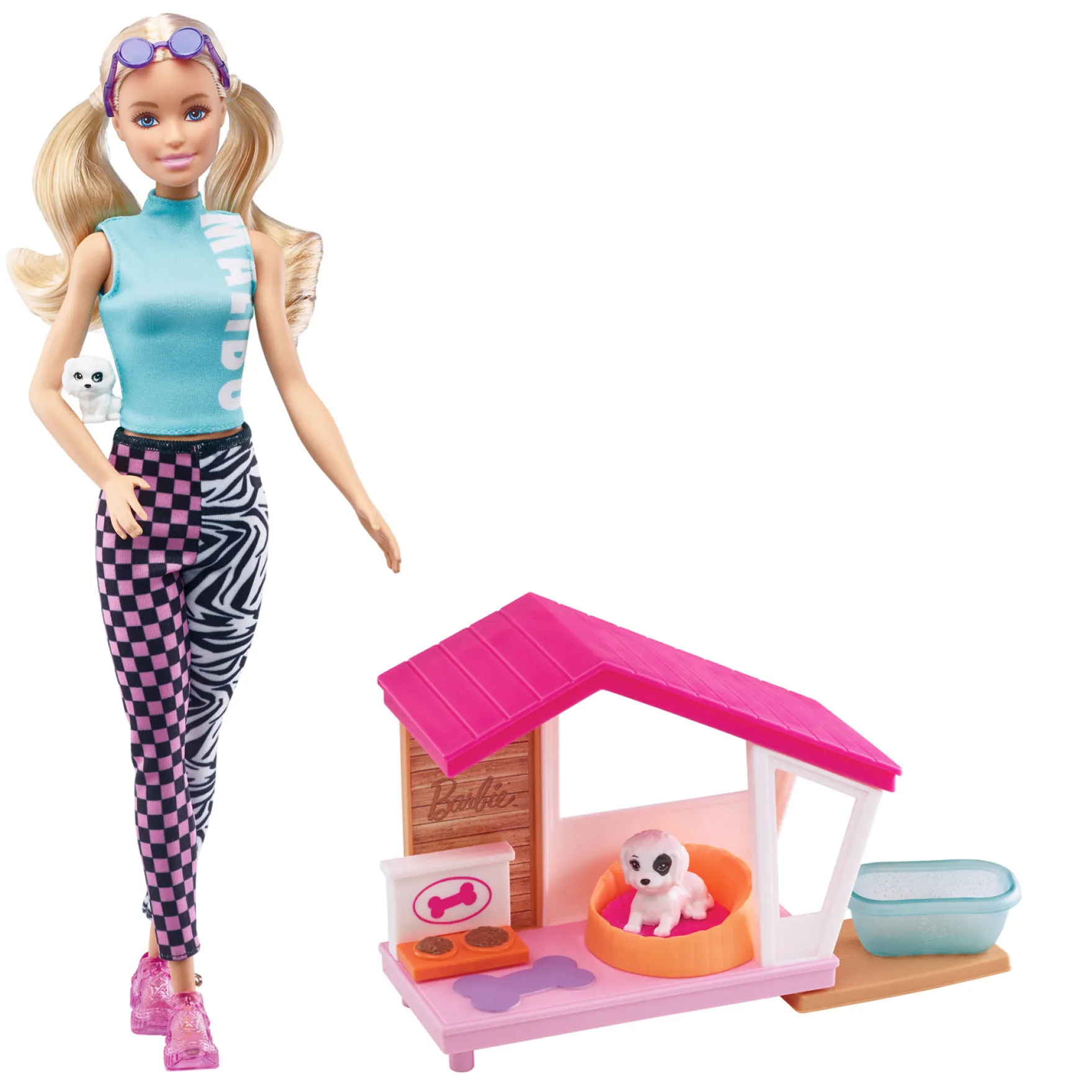 Barbie Mini Playset Hondenhuis Met Hondje