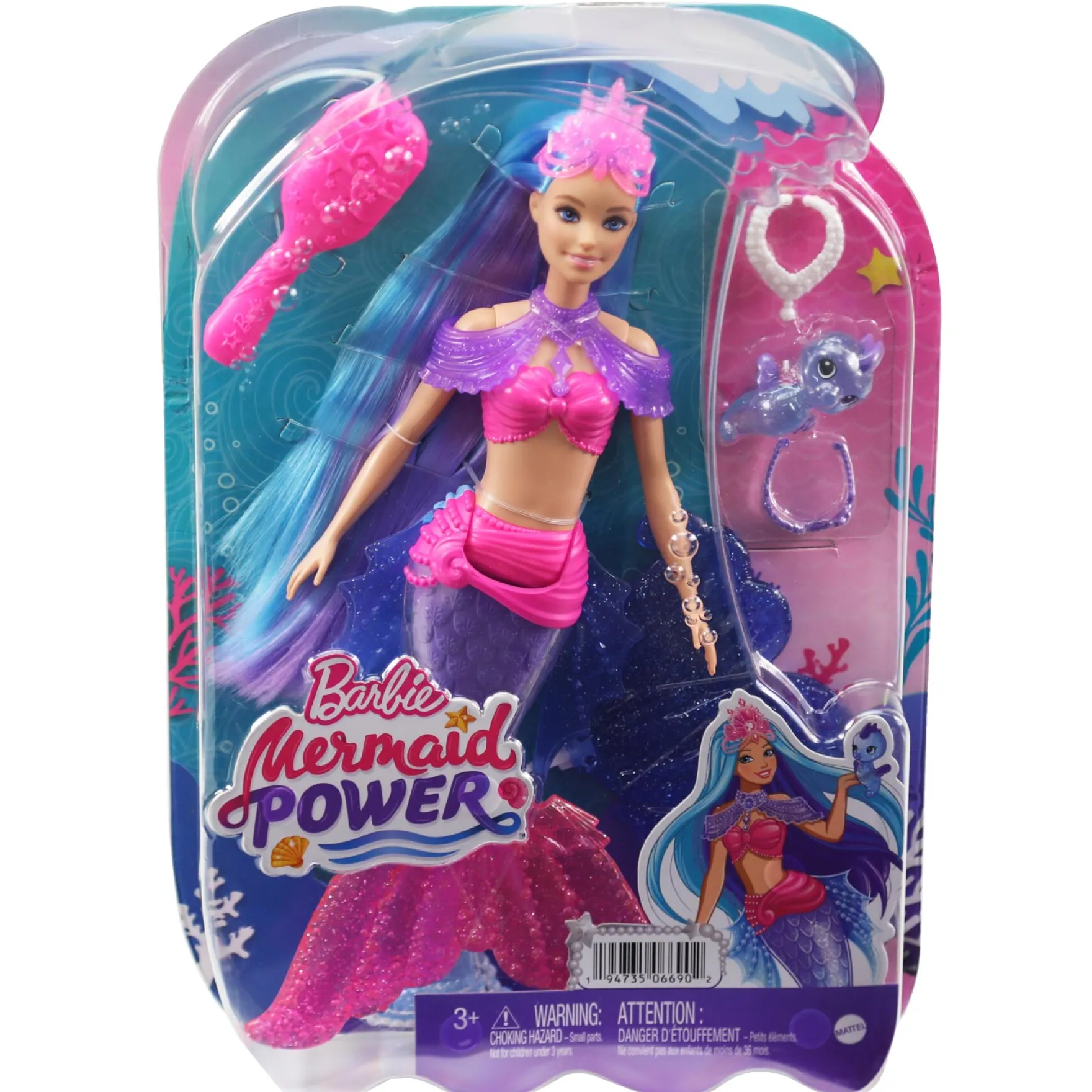 Barbie modepop Fairytale Mermaid Power Dolls Malibu