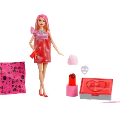 Barbie Reveal Party Unbox Glam Red Doll