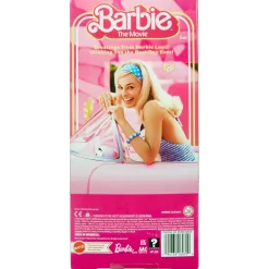 Barbie signature movie barbie met geruite jurk