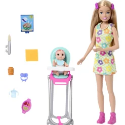 Barbie Skipper  Babysitters Inclusief Pop En  Speelset