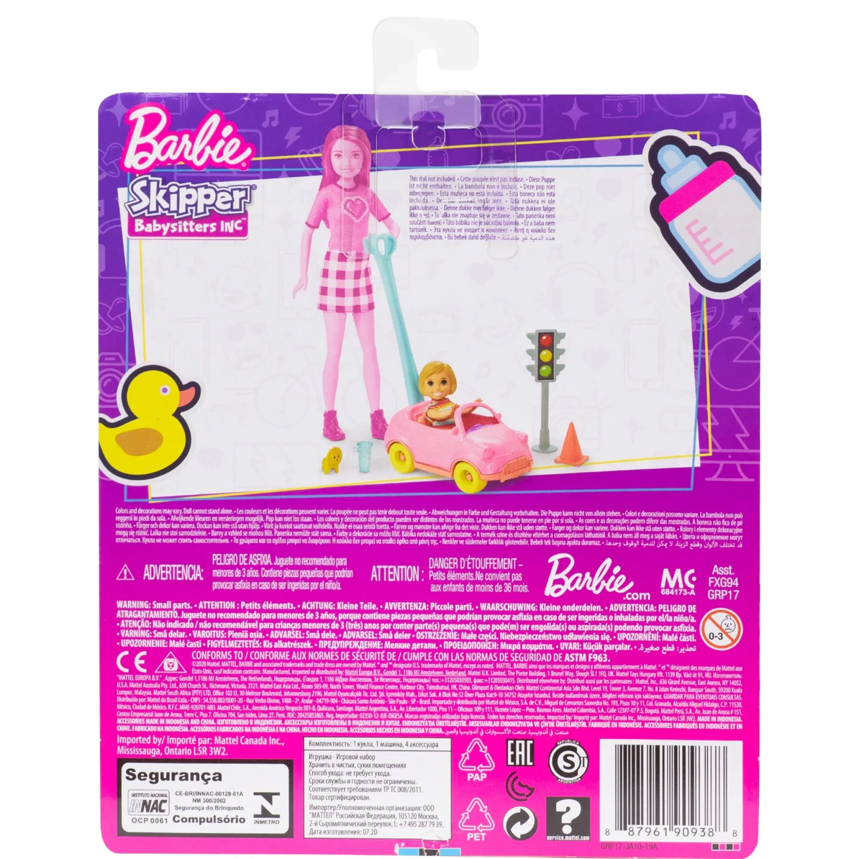 Barbie Skipper Met Auto