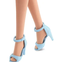 Barbie The Movie Deluxe Barbie met geruit  mantel setje