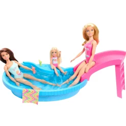 Barbie Zwembad Met Pop