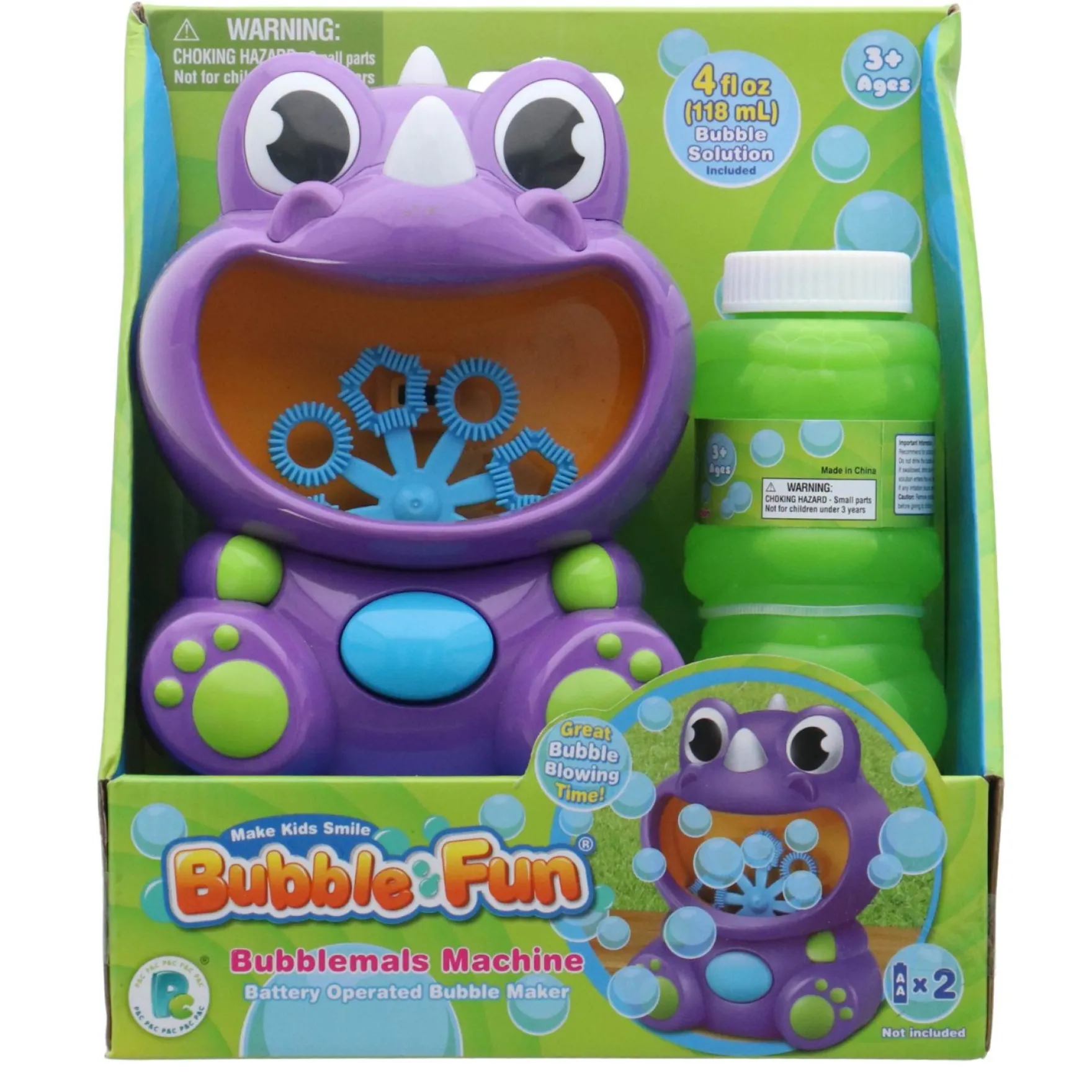 Bellenblaasmachine dier electronisch 3 assorti