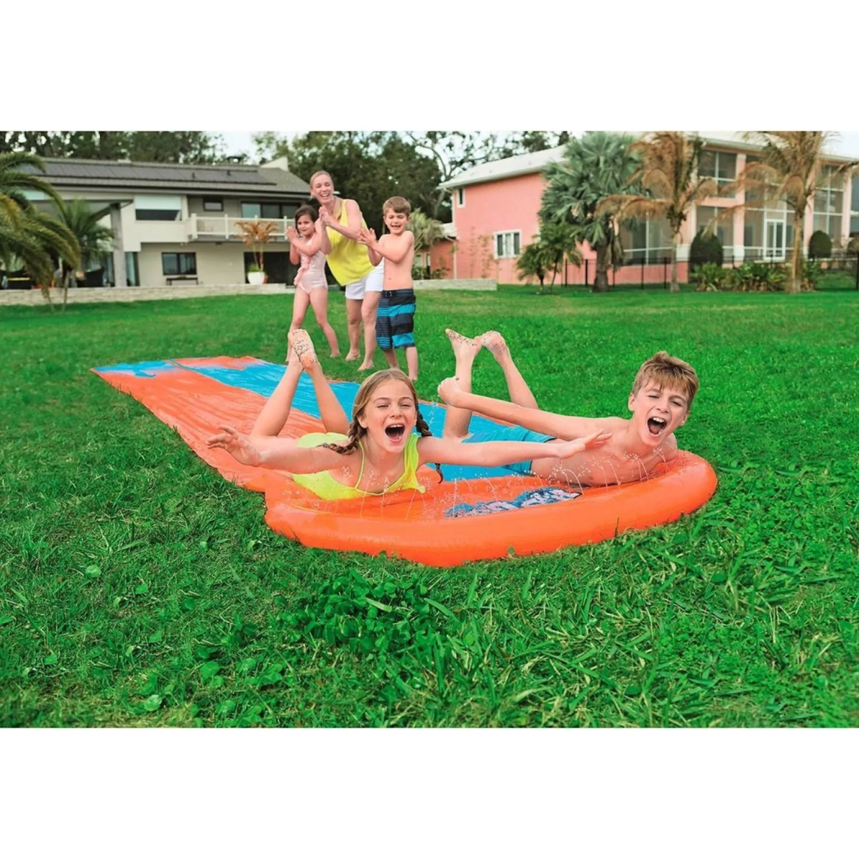 Bestway Waterglijbaan 2 personen 488cm