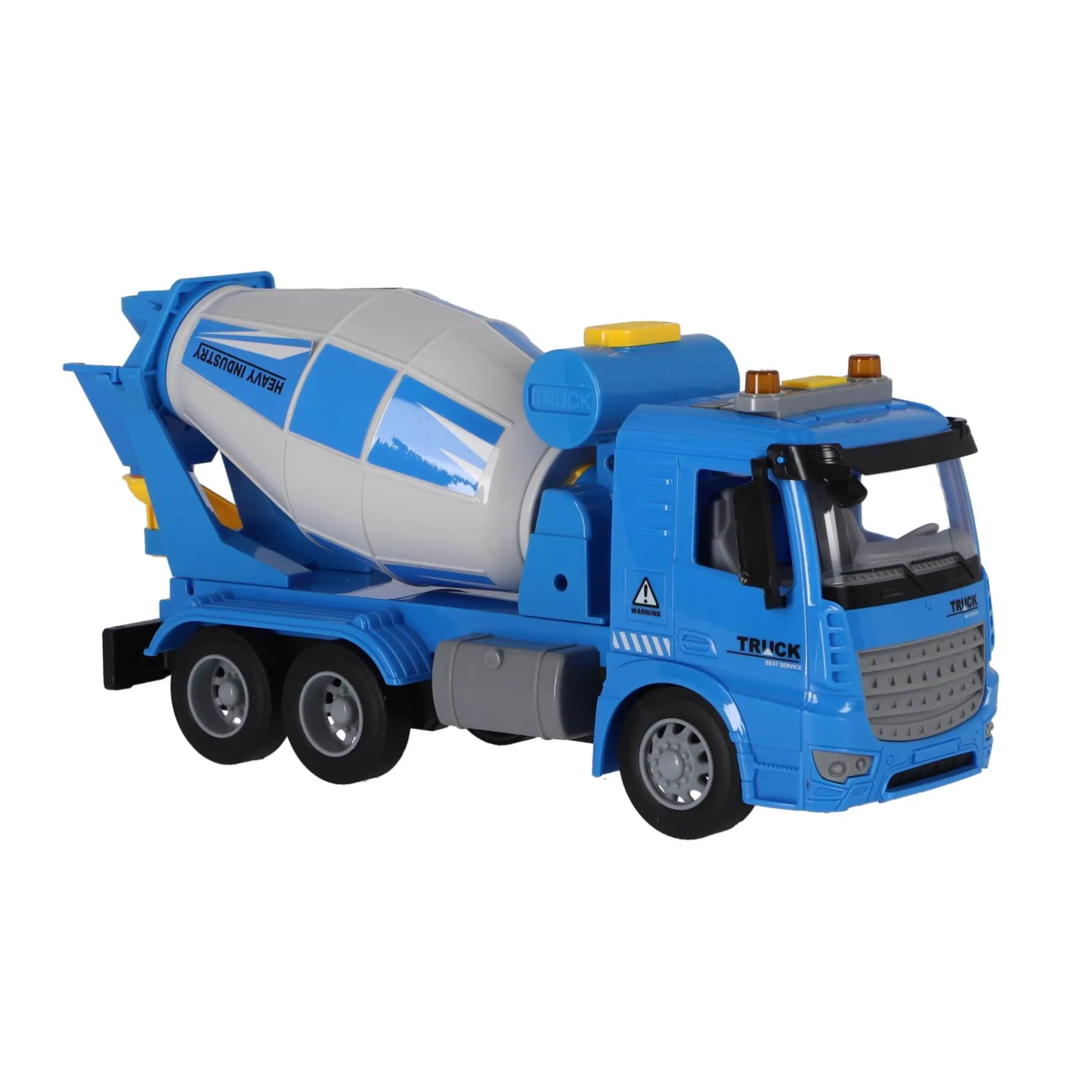 Betonmixer truck met licht en geluid