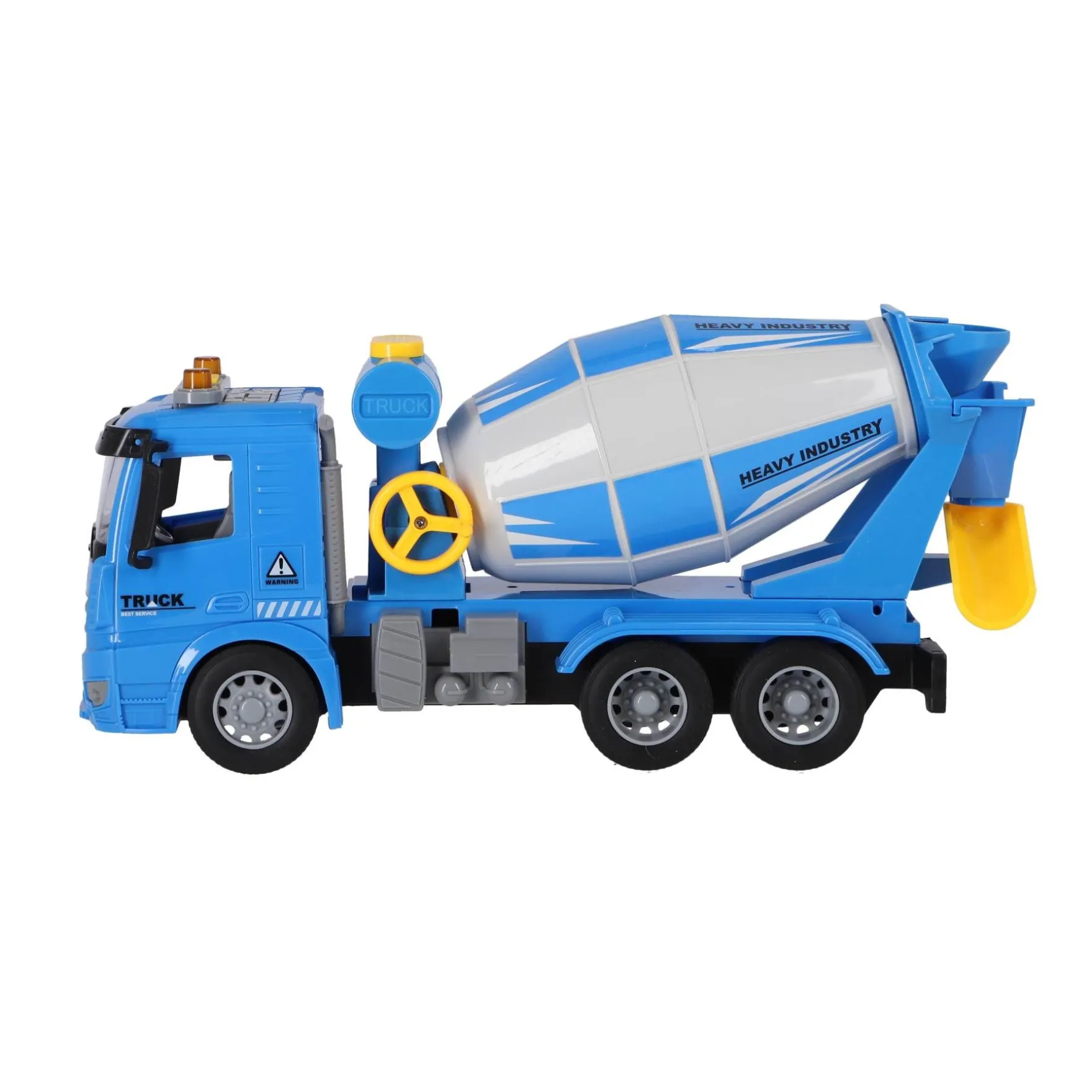 Betonmixer truck met licht en geluid
