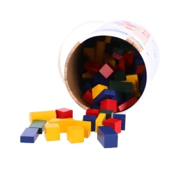 Blokkenton hout 100-delig