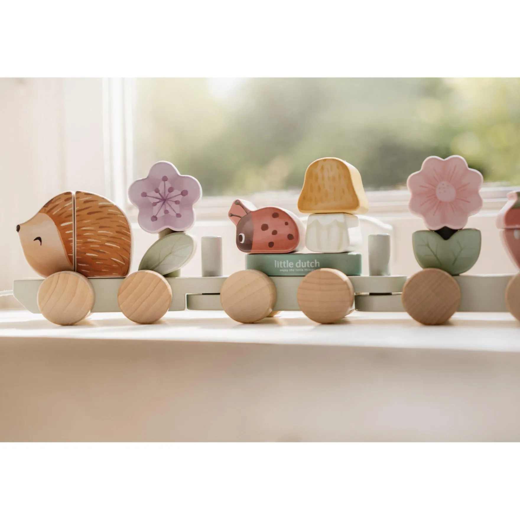 Blokkentrein Egel Fairy Garden