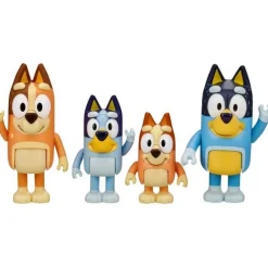 Bluey familie figurenset 4 pack