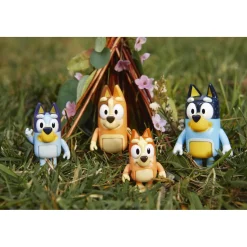 Bluey familie figurenset 4 pack