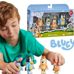 Bluey familie figurenset 4 pack