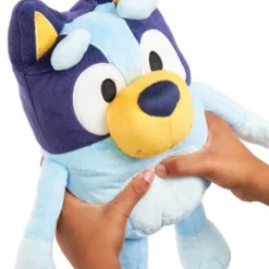 Bluey pratende Bluey Nederlands