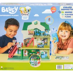Bluey supermarkt speelset licht & geluid + figuren