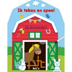 Boek Kleurboek Ik Teken En Speel Op De  Boerderij