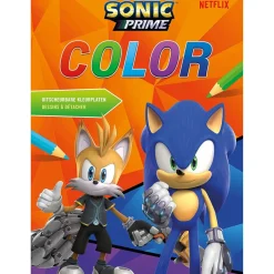 Boek Sonic Prime Color Kleurboek