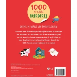 Boek Stickerboek 1000 Stickers Boerderij