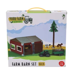 Boerderij Met Tractor En Dieren