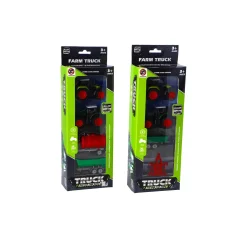 Boerderijset met 2 tractoren en 2 accessoires