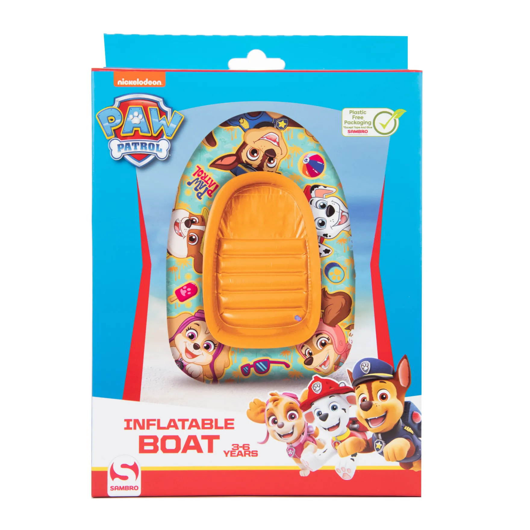 Boot Opblaasbaar Paw Patrol 100 Cm In Doos