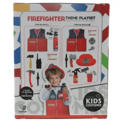 Brandweer verkleedset met accessoires