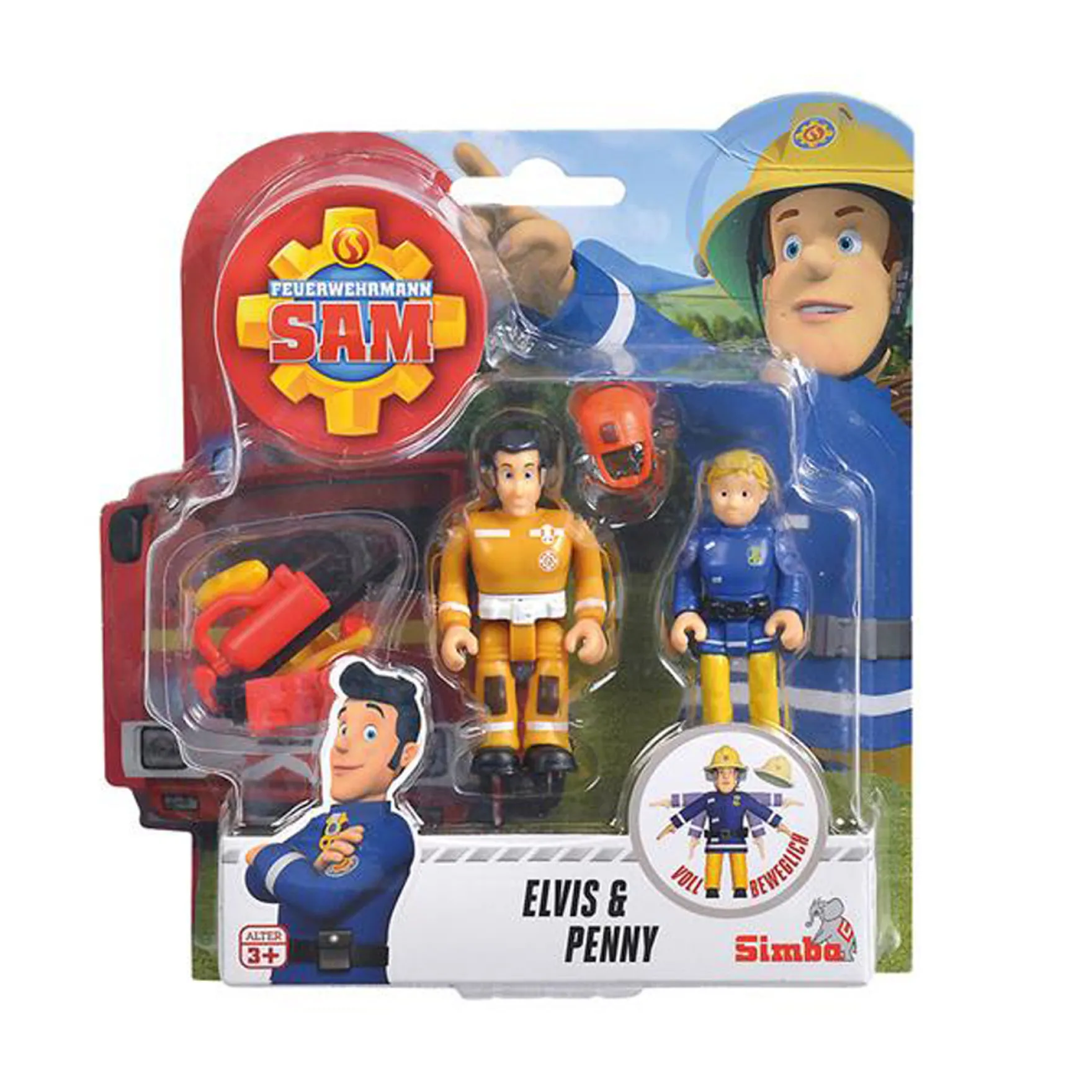 Brandweerman Sam Figuren 4 Assorti