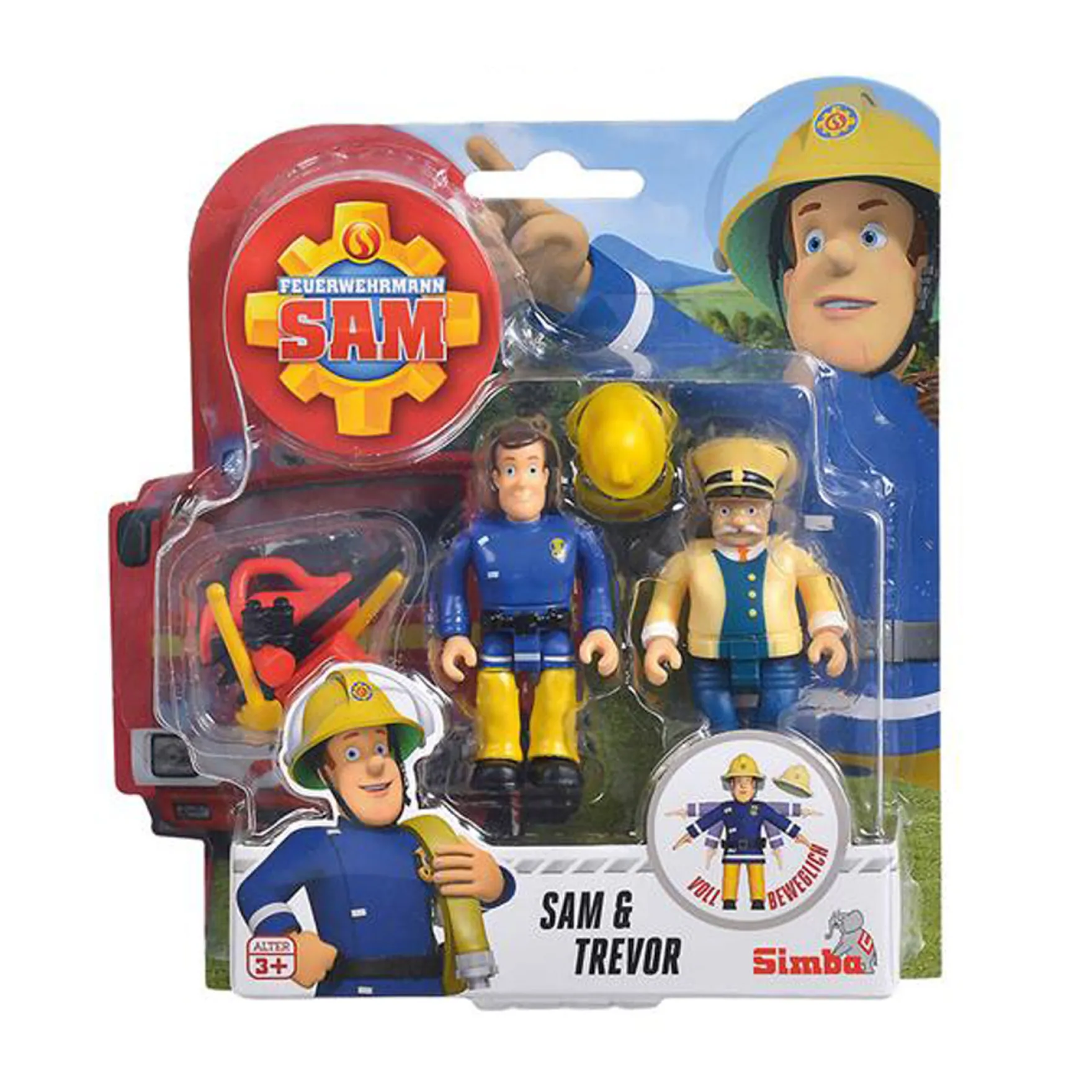 Brandweerman Sam Figuren 4 Assorti