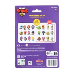 Brawl Stars Figures 4,5 Cm 5 Pack Assorti