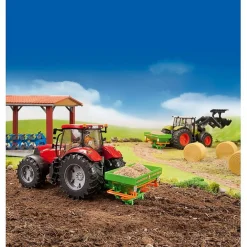 Bruder Aanhanger Amazone Meststrooier