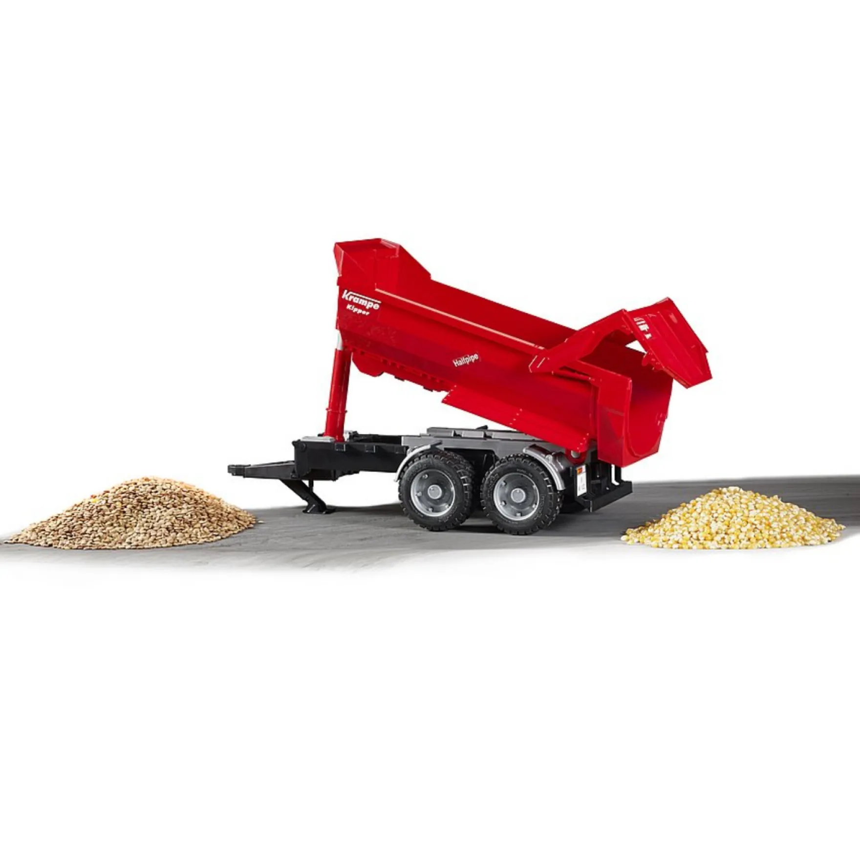 Bruder Aanhanger Krampe Tandem Halfpipe Kiepwagen