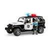 Bruder Auto Jeep Politie Wrangler Rubicon  Unlimited Licht En Geluid