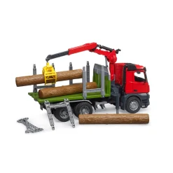 Bruder Auto Vrachtwagen MB Arocs Met Bomen