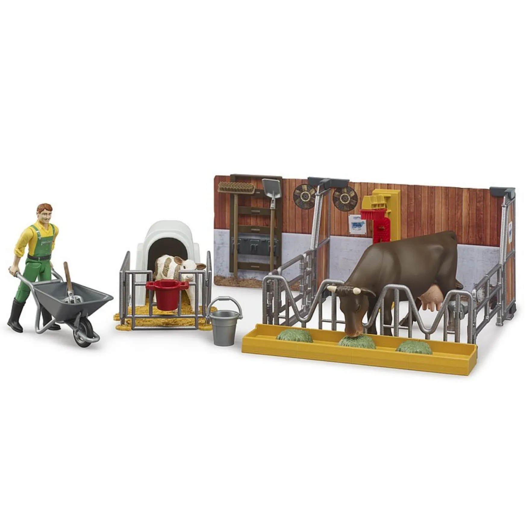 Bruder Koeienstal Met Figuur