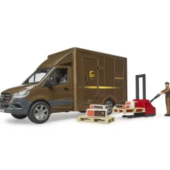 Bruder Mercedes Benz Sprinter UPS + Figuur en Accessoires
