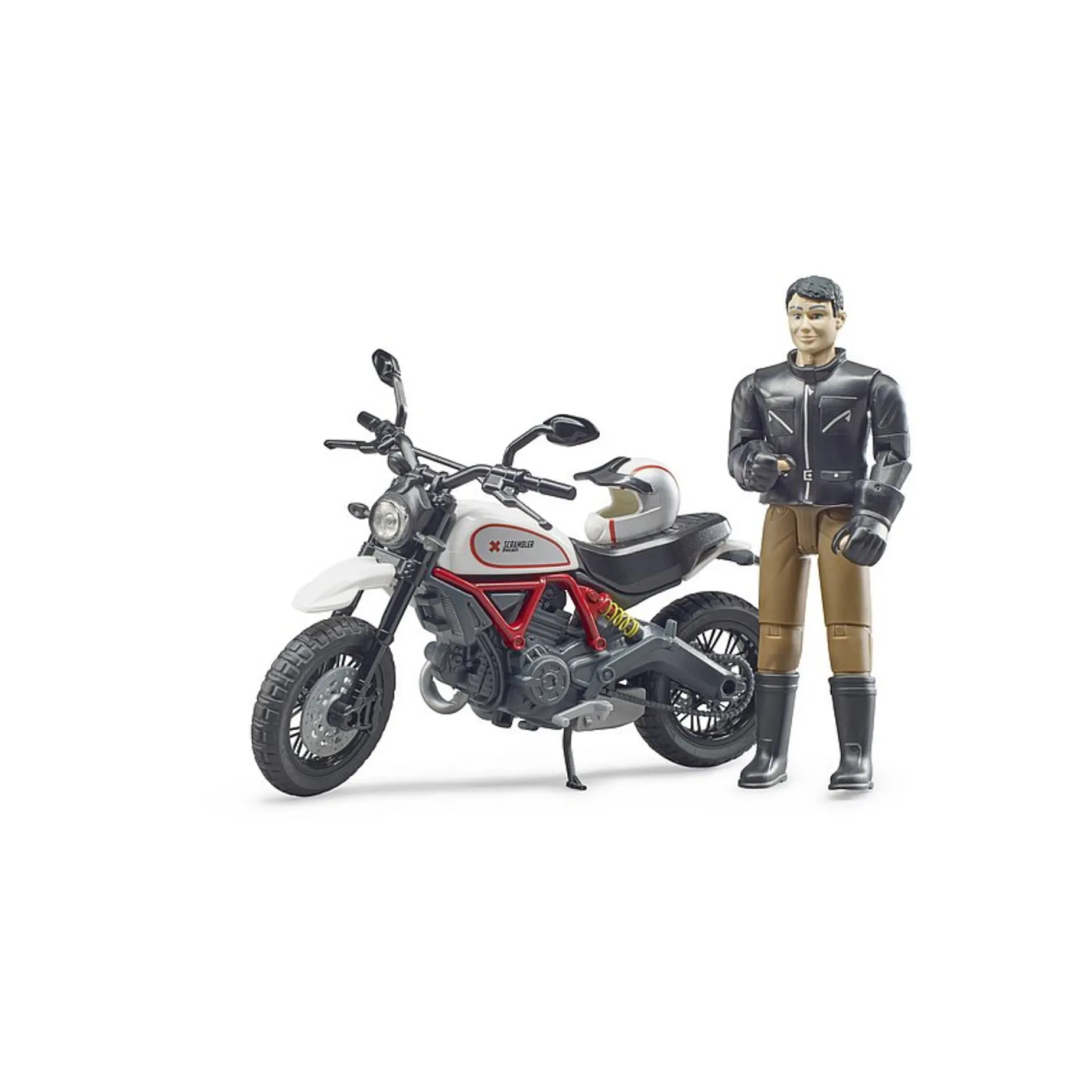 Bruder Motor Ducati Desert Met Bestuurder