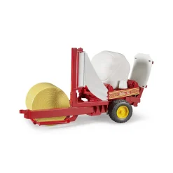 Bruder Tractor Aanhanger Strobalen Wikkelaar