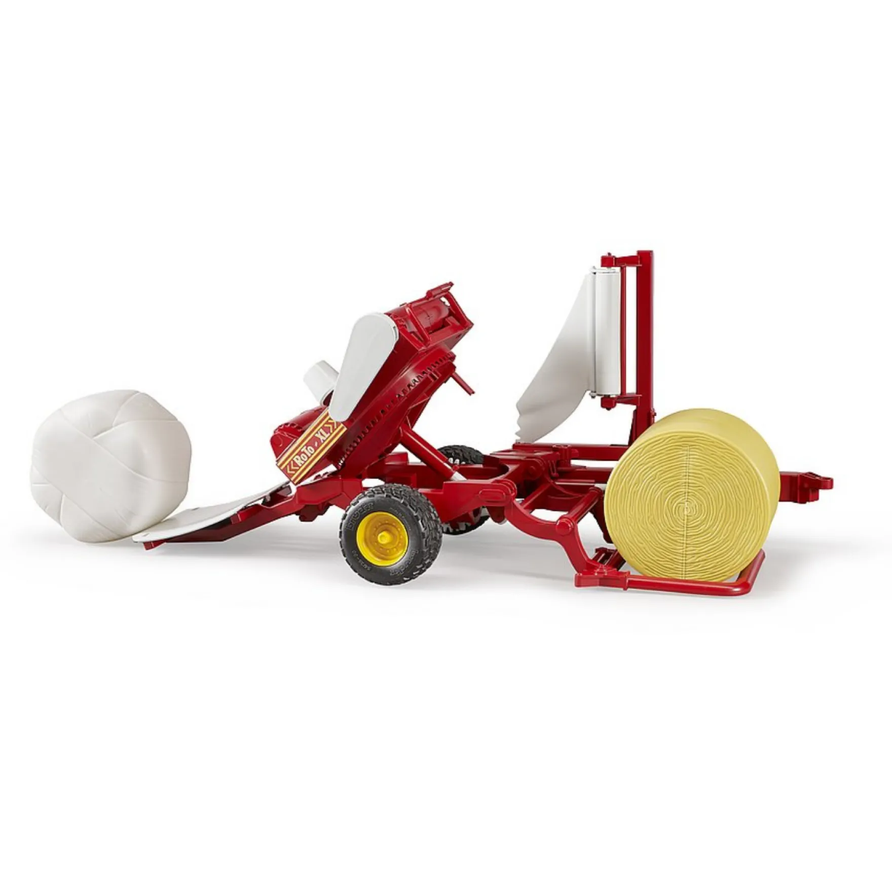 Bruder Tractor Aanhanger Strobalen Wikkelaar